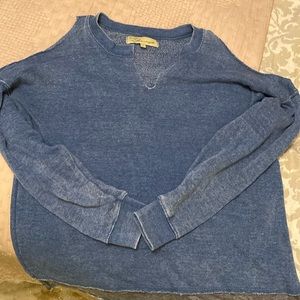 Vintage Havana “cold shoulder” sweatshirt